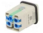 HARTING Han 4A-M-QL Plantilla de contacto macho Han® A