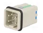 HARTING Han 4A-M-QL Plantilla de contacto macho Han® A