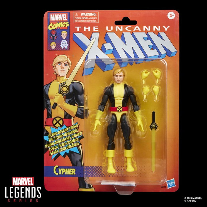 Hasbro Marvel Legends Cypher Figura de 15 cm