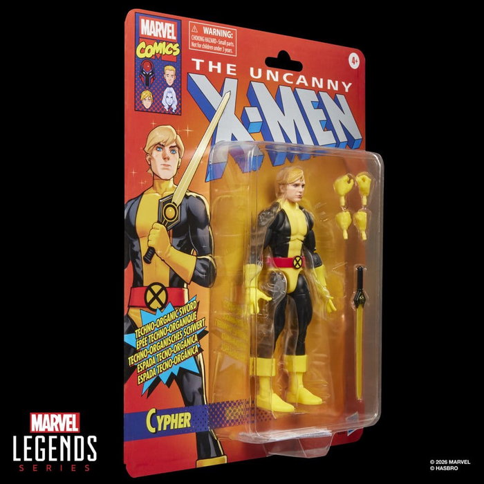 Hasbro Marvel Legends Cypher Figura de 15 cm