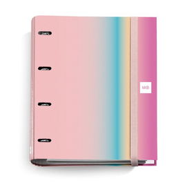 Carpebloc Miquelrius Aurora Carton Forrado A4 4 An.Mixtas 35Mm Con Rec.100 Hj. 90 Gr. West Bay