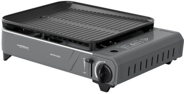 CAMPINGAZ Plancha Bistro Grill, 1900W, para uso en camping y exterior