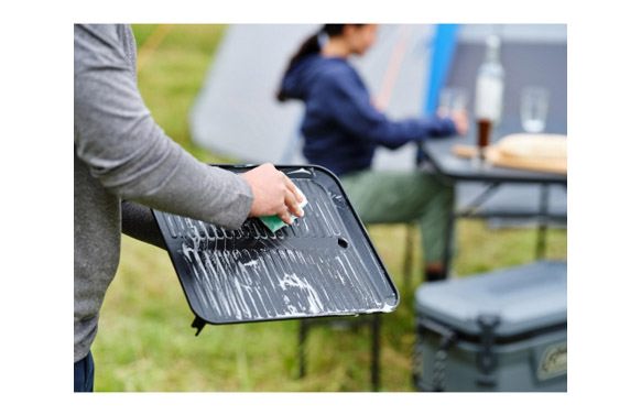 CAMPINGAZ Plancha Bistro Grill, 1900W, para uso en camping y exterior