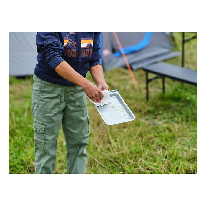 Campingaz Bistro Grill, Parrilla de Gas Portátil para Exterior 2000 W, Encendido Piezoeléctrico, Superficie Antiadherente 33.5x28 cm, Incluye Funda de Transporte