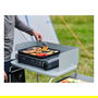 Campingaz Bistro Grill, Parrilla de Gas Portátil para Exterior 2000 W, Encendido Piezoeléctrico, Superficie Antiadherente 33.5x28 cm, Incluye Funda de Transporte