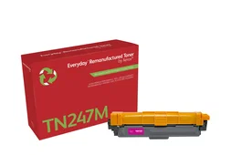 Xerox Cartucho de Tóner Magenta TN247M Compatible Remanufacturado para Brother HL-L3210, L3230, DCP-L3510, MFC-L3710 (Referencia 006R04519)