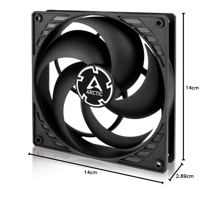 ARCTIC P14 Ventilador de 14 cm Negro