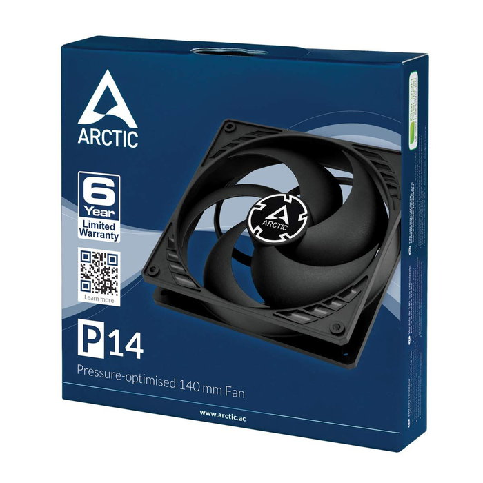 ARCTIC P14 Ventilador de 14 cm Negro