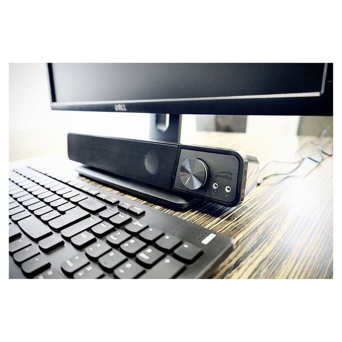 Speedlink BRIO - Soundbar Altavoces Estéreo, 6 W, Bluetooth, Negro