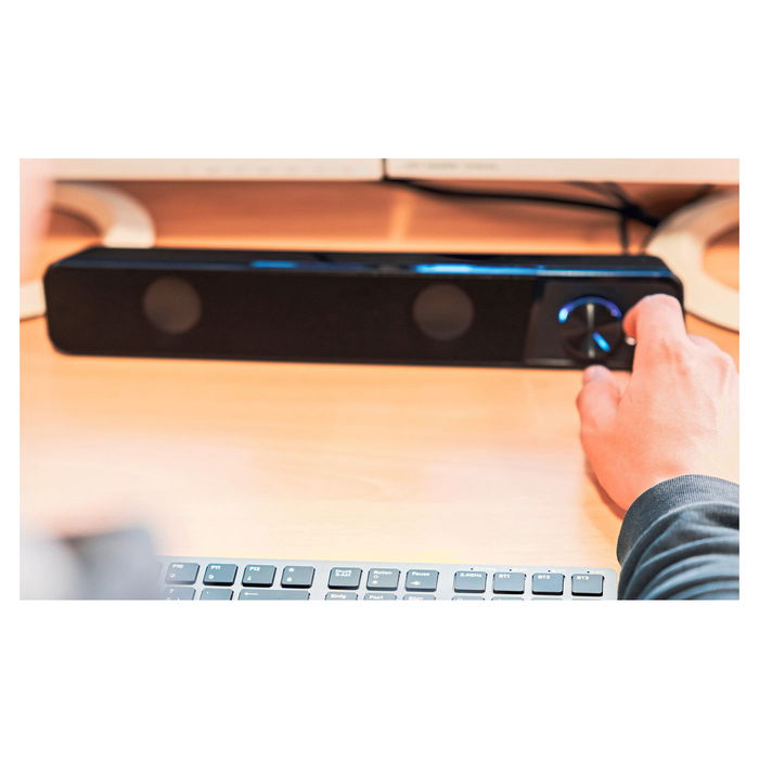 Speedlink BRIO - Soundbar Altavoces Estéreo, 6 W, Bluetooth, Negro