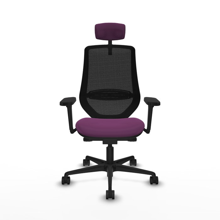 PIQUERAS Y CRESPO Silla de oficina Mardos con mecanismo Sincro/Traslack, Morado y Negro PIQUERAS Y CRESPO Silla de oficina Mardos con mecanismo Sincro/Traslack, Morado y Negro
