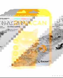 Calier Dynacan 50 mg-60 mg Spot On 3 Pipetas x 0,5 mL para Gato y Hurón