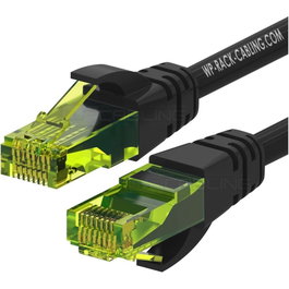 Wp european cabling solution WPC-PAT-6AU010BL Cable de red Cat6a U/UTP 1 m