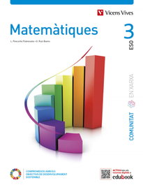 VICENS VIVES, ESO3 CAT MATEMÀTIQUES 3 COMUNITAT EN XARXA CAT - VICENS VIVES