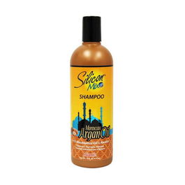 Silicon Mix Champú Moroccan Argan Oil Reparador Cabello Seco y Maltratado, 16 oz