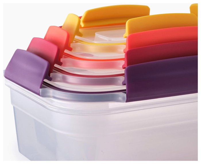 Joseph Joseph Nest Lock Juego de 8 Recipientes para Alimentos Multicolor