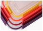Joseph Joseph Nest Lock Juego de 8 Recipientes para Alimentos Multicolor