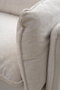 DKD Home Decor Sofá Lino Pluma Blanco 296x99x100