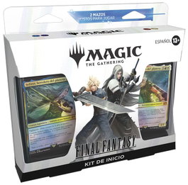 Magic the Gathering Final Fantasy Caja de Kits de inicio de 2024 (12) castellano