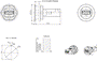 HARTING Conector hembra USB har-port 22mm