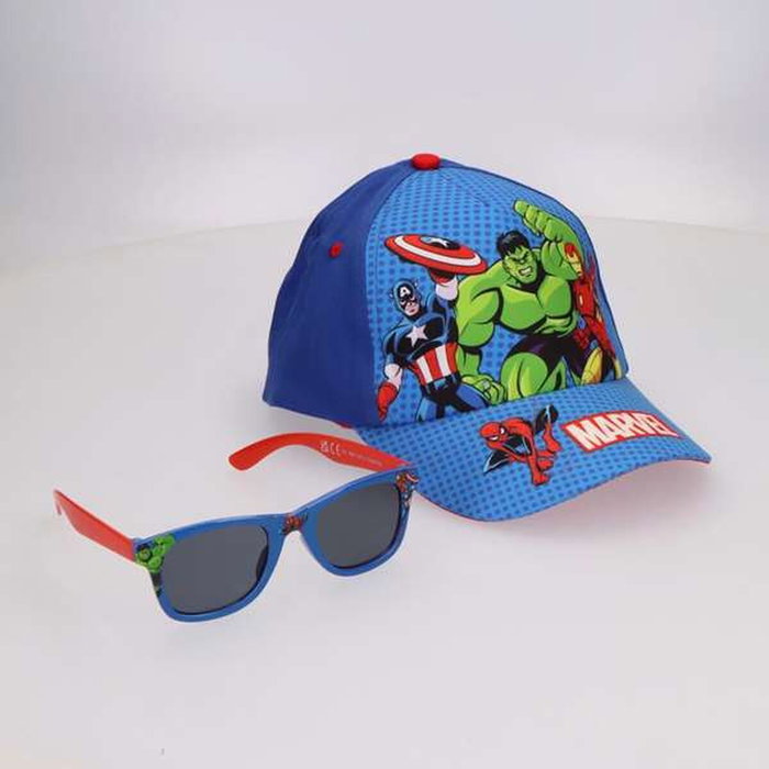 Cerdá Gorra y Gafas de Sol Avengers Hulk Set