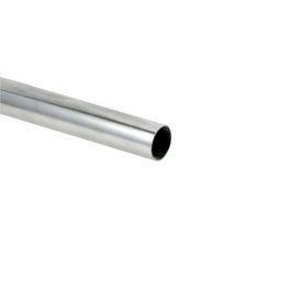 ALK System Tubo Redondo Ø12 3 Metros Cromado para Armario Set de 3 Barras