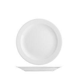G.Benedikt Praga Plato Llano para Vajilla, 17 cm de Diámetro, Blanco, Colección Praga (Set de 6)