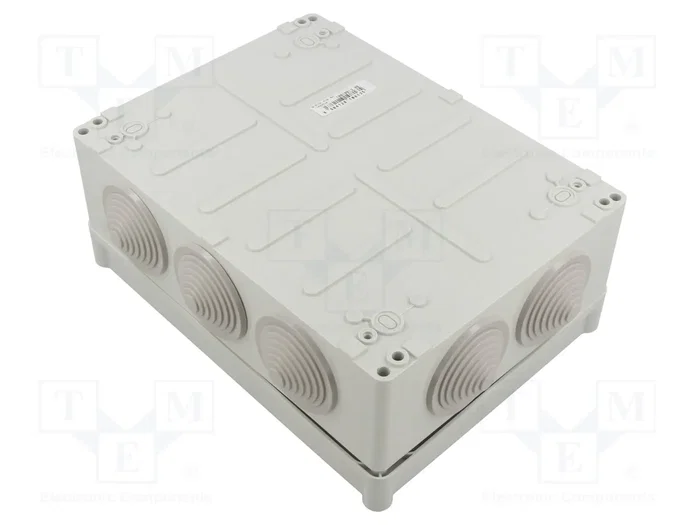 SEZ DK Caja de conexiones gris IP55 190x70x140mm SEZ DK Caja de conexiones gris IP55 190x70x140mm