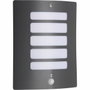 Brilliant Aplique de exterior con detector TODD - E27 - Antracita