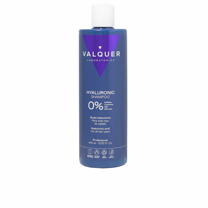 Valquer HYALURONIC 0% Champú Ácido Hialurónico 400 ml