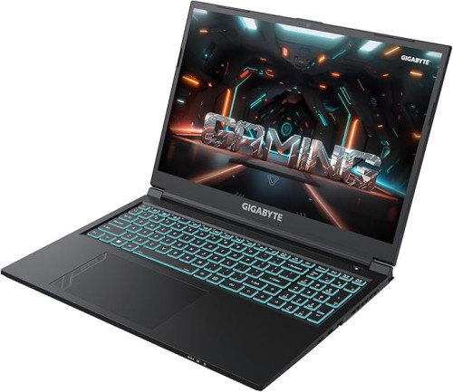 Gigabyte Portátil G6 KF-H3ES854KD, i7-13620H, 16GB DDR5, SSD 1TB, 16" WUXGA 165Hz, RTX4060/8GB, FreeDOS - 9RC56KF0HJJA0IES000