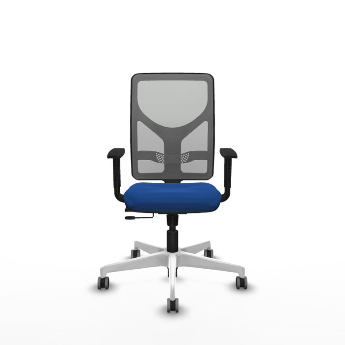PIQUERAS Y CRESPO Silla de oficina Motilla Azul y Gris PIQUERAS Y CRESPO Silla de oficina Motilla Azul y Gris
