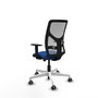 PIQUERAS Y CRESPO Silla de oficina Motilla Azul y Gris