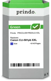Prindo Cartucho de tinta Azul PRICCLI581PBXXLG Green XXL