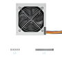 Tooq Ecopower II TQEP-500SSE-O 500W Plata