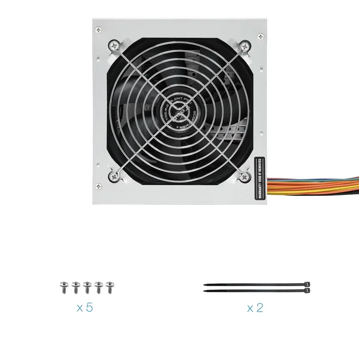 Tooq Ecopower II TQEP-500SSE-O 500W ATX Plata