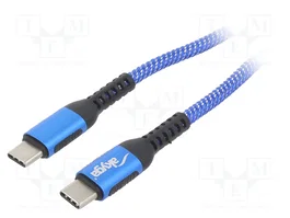 AKYGA Cable USB 2.0 a USB C de 1m, Azul