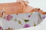DKD Home Decor Cesta Shabby Multicolor 34 x 8 x 34 cm Algodón (6 Unidades)