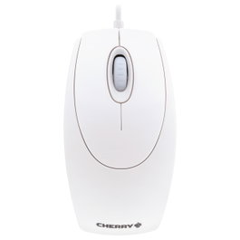 Cherry WheelMouse M-5400-0 Blanco/Gris