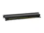 Equip 326425 Patch Panel 24 puertos Cat6 apantallado negro