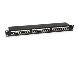 Equip 326425 Patch Panel 24 puertos Cat6 apantallado negro