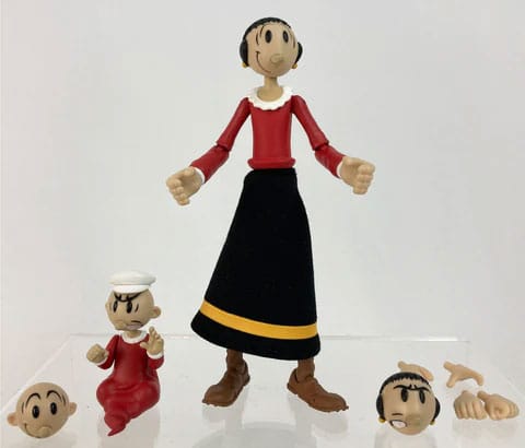 Boss Fight Studio Popeye Figura Wave 01 Olive Oyl Boss Fight Studio Popeye Figura Wave 01 Olive Oyl
