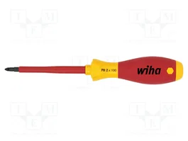 WIHA Destornillador aislado Phillips PH4 con punta de 200 mm