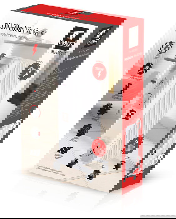 Thulos TH-RAC901 Radiador de Aceite 2000W