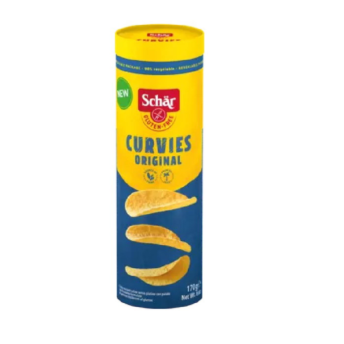 SCHAR Curvies Original Patatas Crujientes sin gluten 170 g