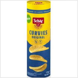 SCHAR Curvies Original Patatas Crujientes Sabor Sal 170gr