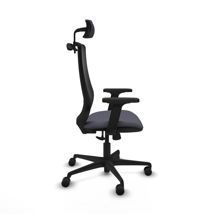 PIQUERAS Y CRESPO Silla de oficina Mardos con mecanismo Sincro, Gris oscuro y Negro PIQUERAS Y CRESPO Silla de oficina Mardos con mecanismo Sincro, Gris oscuro y Negro