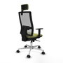 PIQUERAS Y CRESPO Silla de oficina Horna Verde oliva y Gris