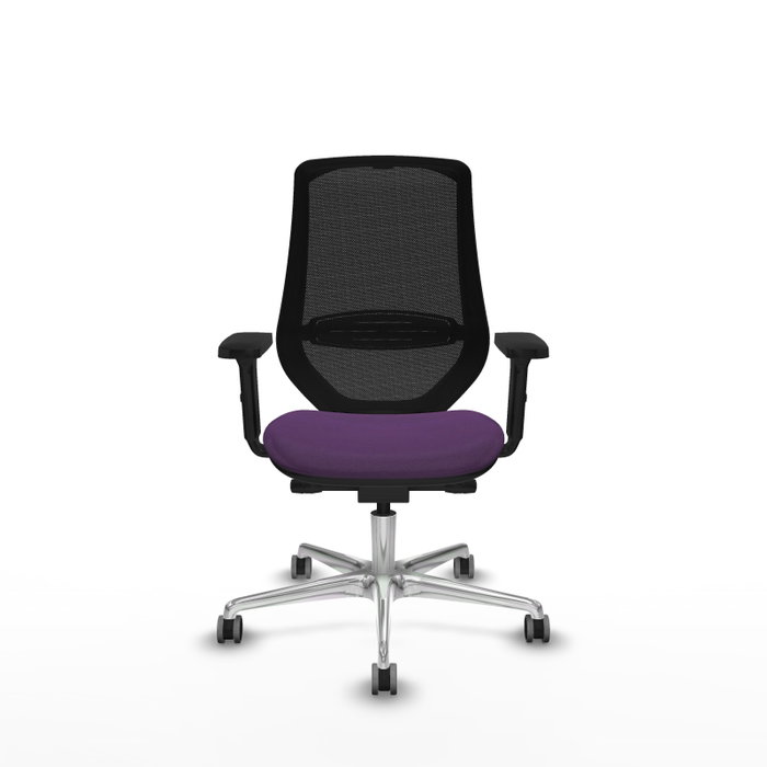 PIQUERAS Y CRESPO Silla de oficina Mardos con mecanismo Sincro/Traslack, Morado y Negro PIQUERAS Y CRESPO Silla de oficina Mardos con mecanismo Sincro/Traslack, Morado y Negro
