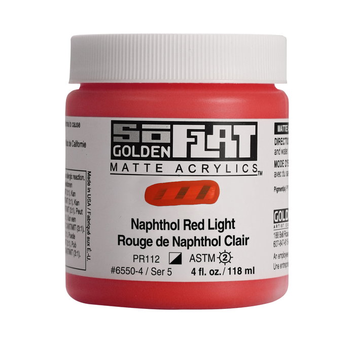 Golden SoFlat Rojo Naftol Claro 118 ml Golden SoFlat Rojo Naftol Claro 118 ml